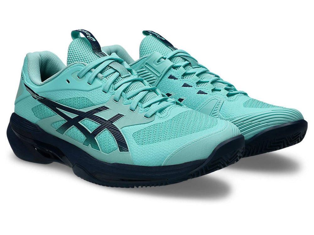Asics Solution Speed FF 4 Clay Men’s Tennis Shoes | Speed Meets Clay – Explosive SPEEDTRUSS Acceleration, Featherlight FLYTEFOAM Bounce & Reinforced Lace Durability