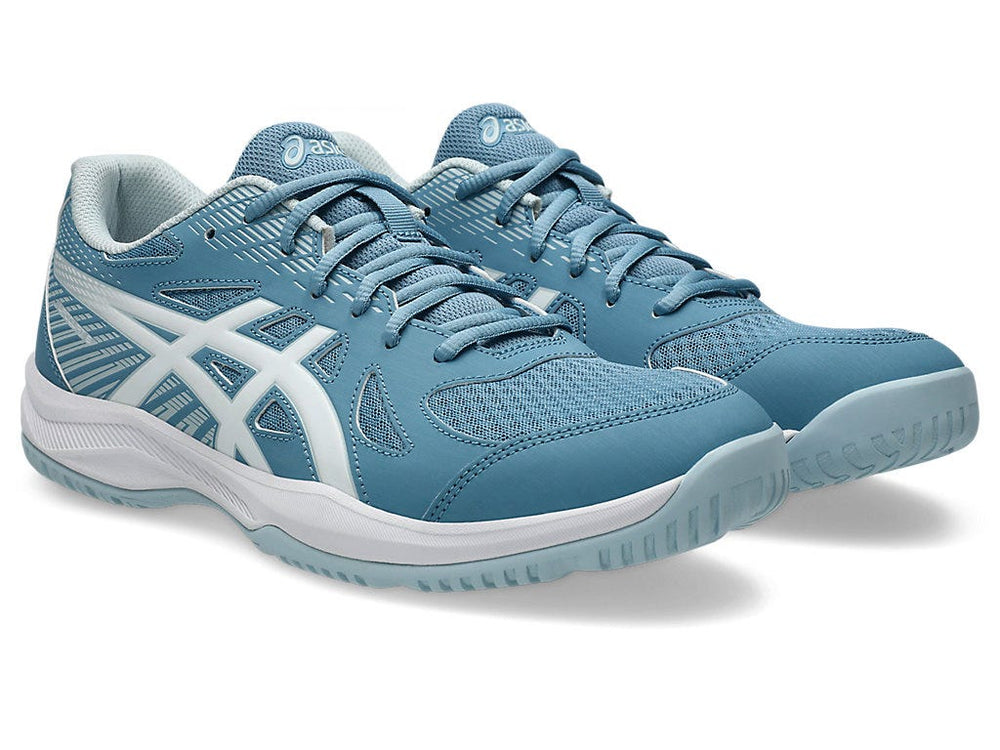 Asics Upcourt 6 Men’s Indoor Court Shoes | Lightweight All-Rounder with Soft Mesh Fit, Supportive Midfoot Overlays & Reinforced Toe and Heel for Long-Lasting Play