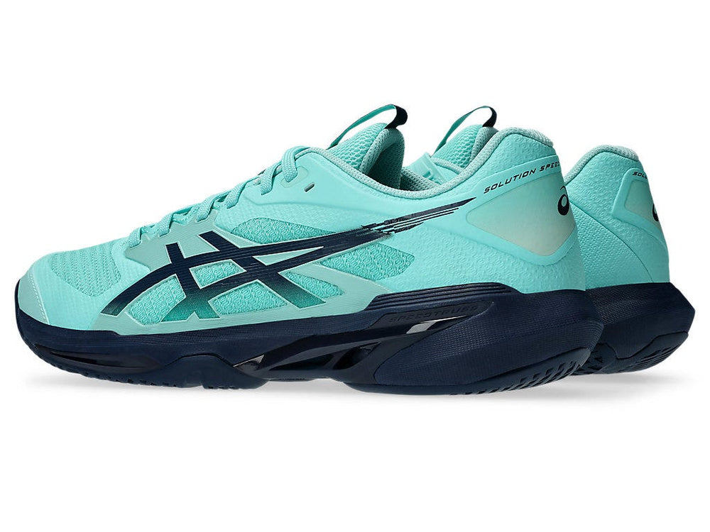 Asics Solution Speed FF 4 Tennis Shoes – Engineered for Explosive Speed | Lightweight High-Energy FLYTEFOAM Midsole, SPEEDTRUSS Acceleration & Lace-Saving PU Eyestay Loop