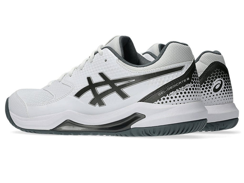 Asics Gel-Dedicate 8 Pickleball Shoes for Men | Stay Centred, Move Freely – TRUSSTIC Stability, Wrap-Up Outsole & Locked-In Synthetic Leather Upper for Quick Side-to-Side Play - Best Price online Prokicksports.com
