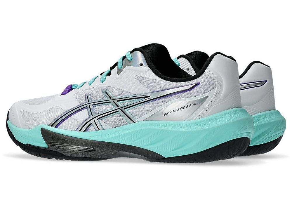 Asics Sky Elite FF 4 Men’s Indoor Court Shoes – Jump Higher, Land Softer | RISETRUSS Jump Power, FF BLAST MAX Cushioning & DYNALACING Wrap for Elite Volleyball Play