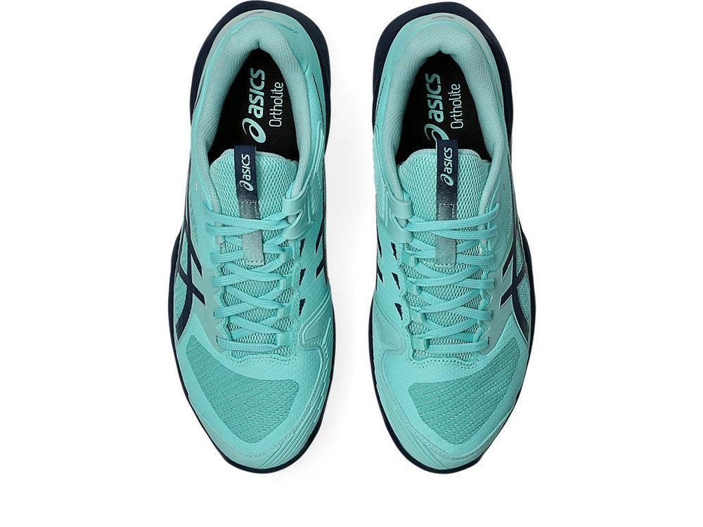 Asics Solution Speed FF 4 Clay Men’s Tennis Shoes | Speed Meets Clay – Explosive SPEEDTRUSS Acceleration, Featherlight FLYTEFOAM Bounce & Reinforced Lace Durability