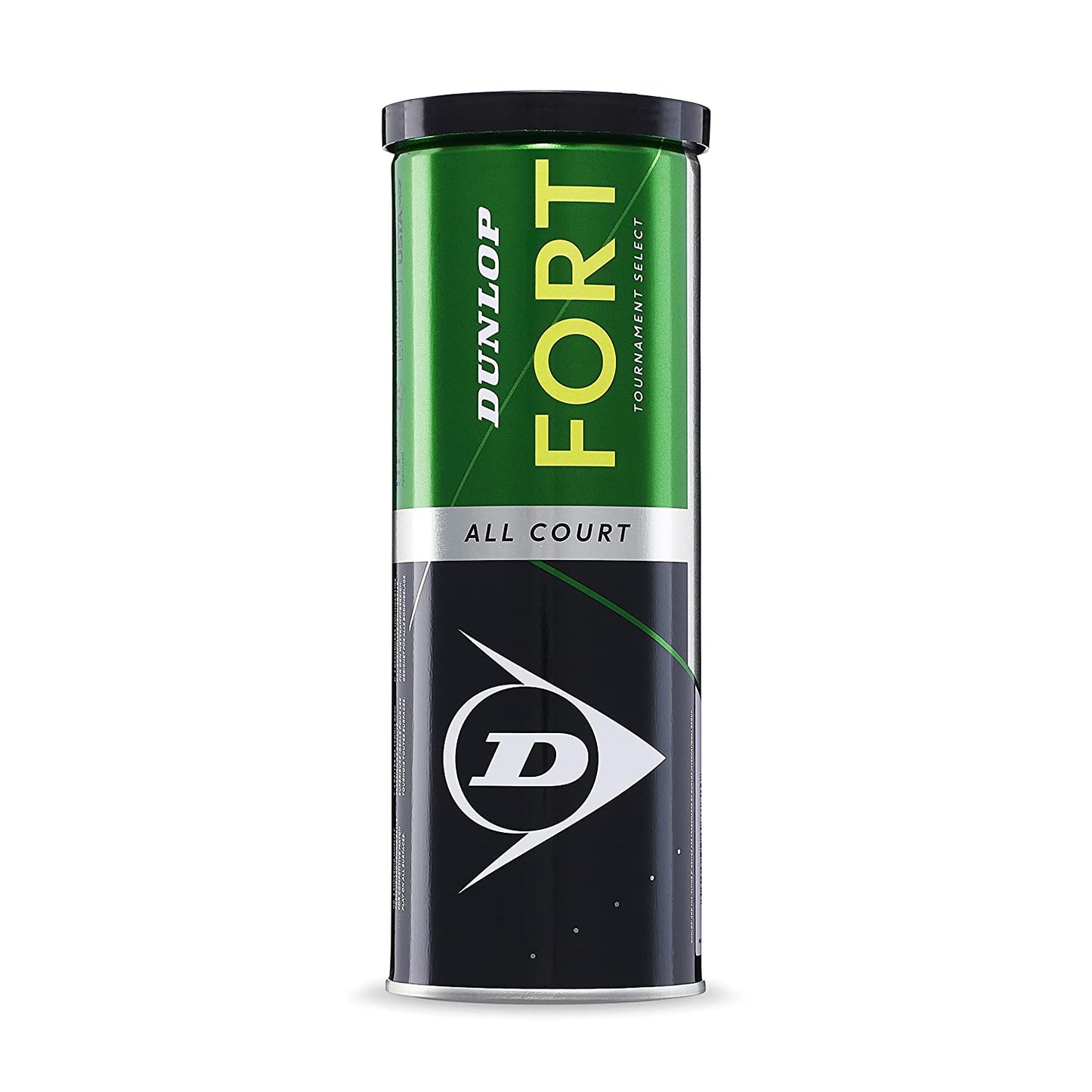 Dunlop Fort All Court Tennis Balls Can, Yellow (1 Can) - Best Price online Prokicksports.com