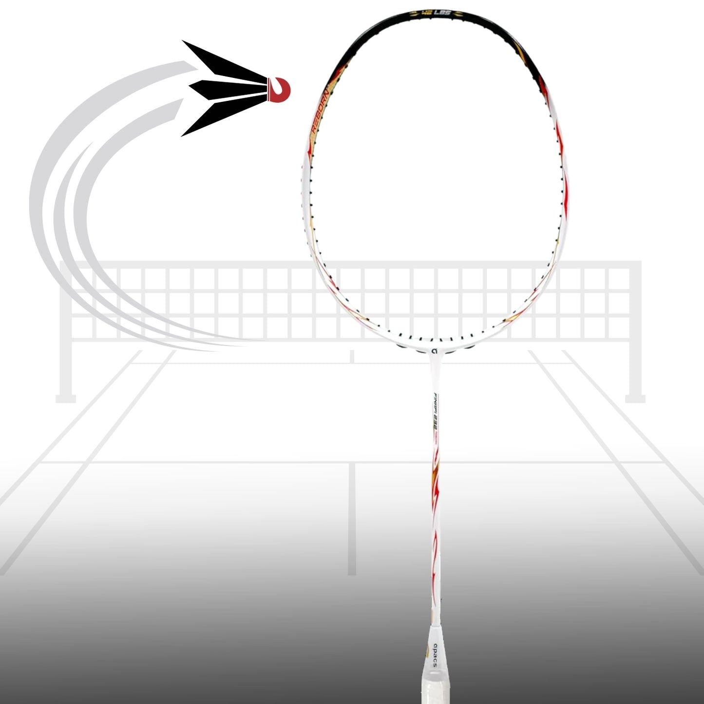 Apacs Finapi 232 Reborn Badminton Racket (4U-G2) - Best Price online Prokicksports.com
