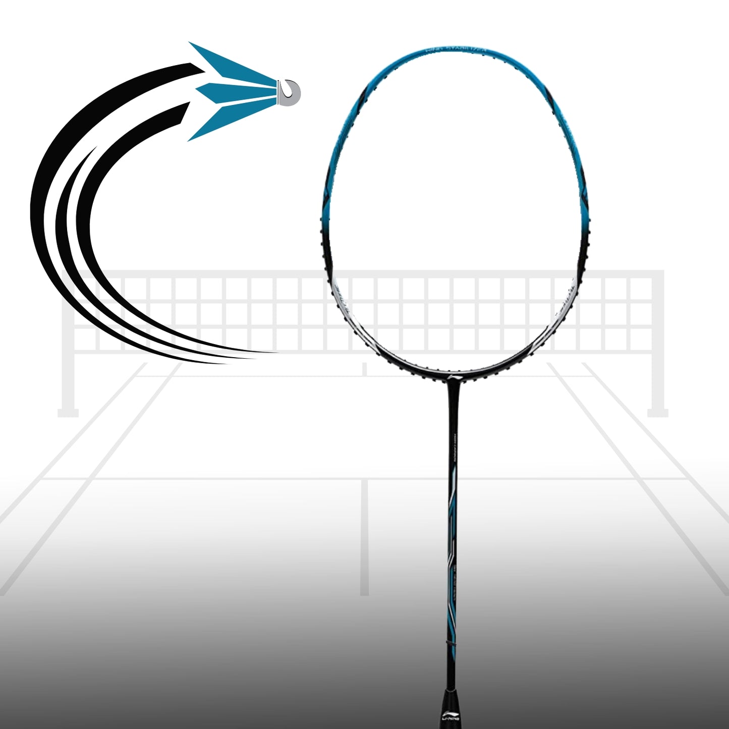 Li-Ning Tectonic 1 Badminton Racket - Best Price online Prokicksports.com