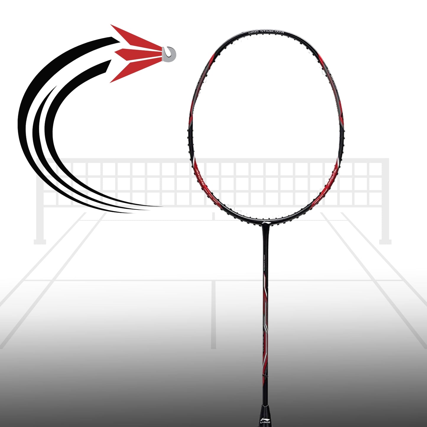 Li-Ning Tectonic 1 Badminton Racket - Best Price online Prokicksports.com