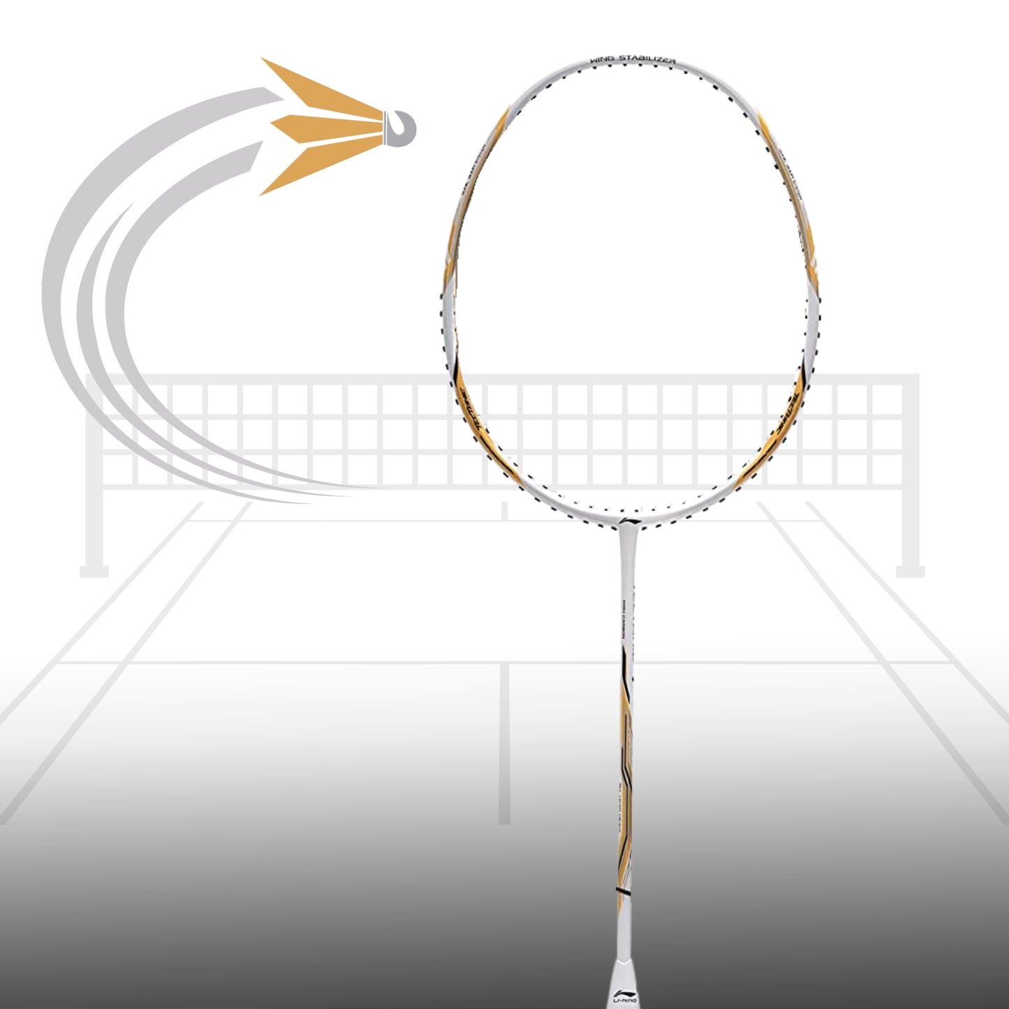 Li-Ning Tectonic 1 Badminton Racket - Best Price online Prokicksports.com
