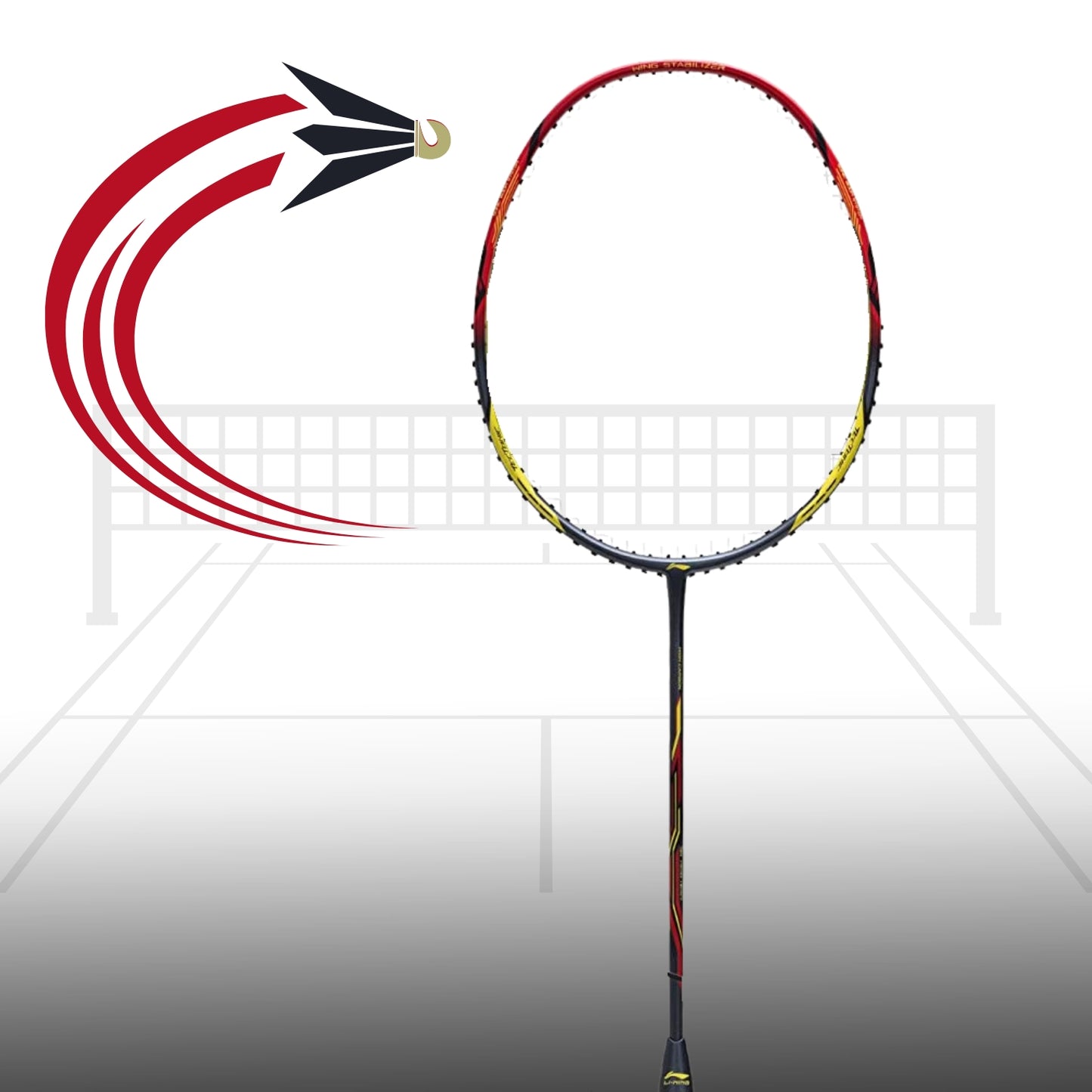 Li-Ning Tectonic 1 Badminton Racket - Best Price online Prokicksports.com