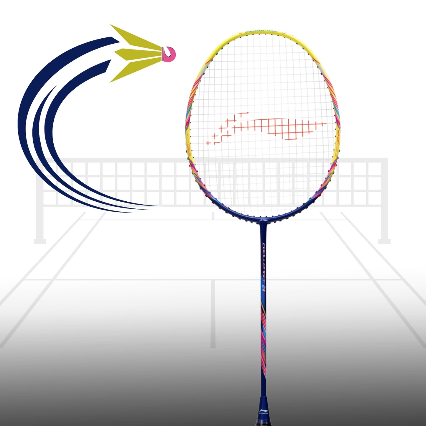 Li-Ning Challenger 24 Boost Strung Badminton Racquet - Best Price online Prokicksports.com