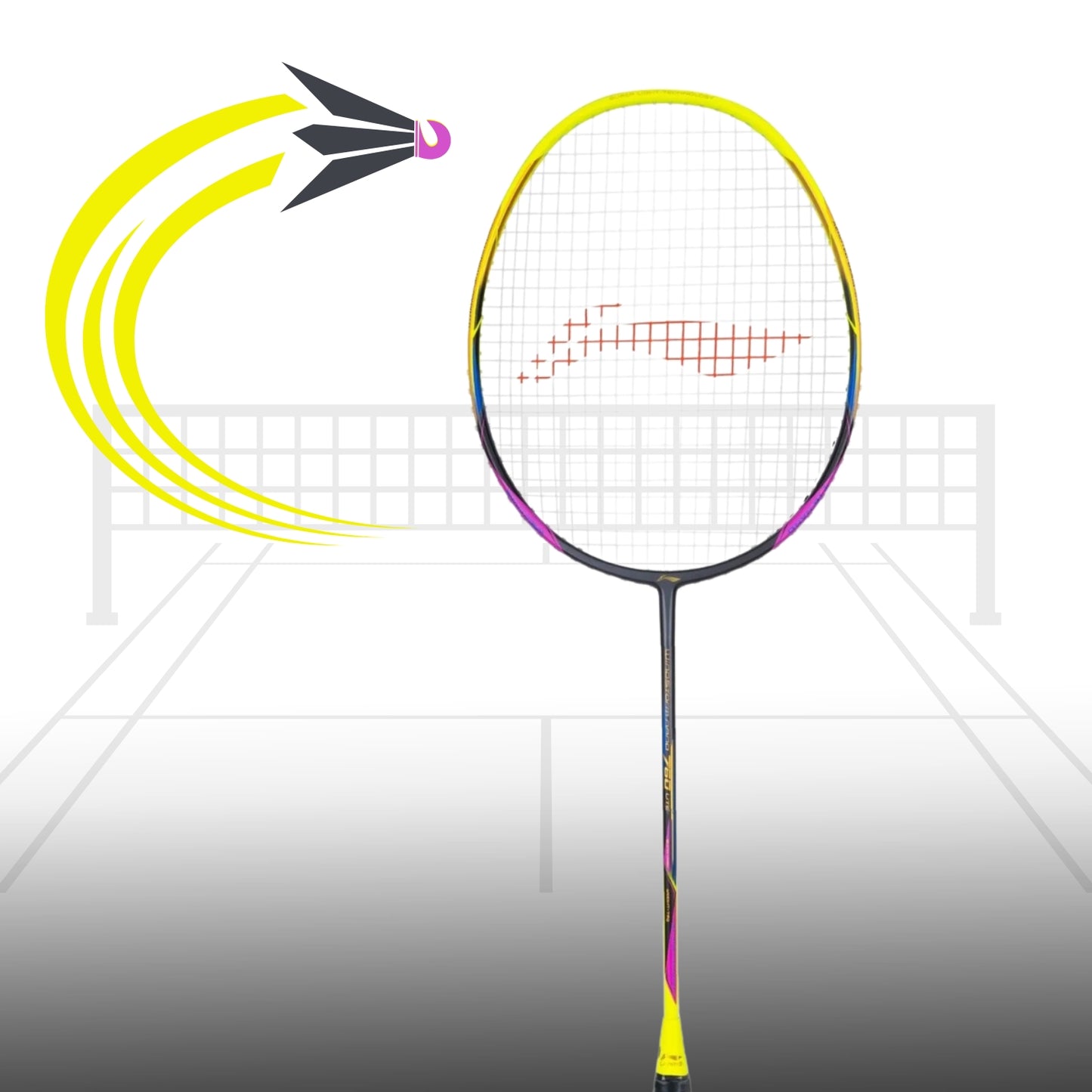 Li-Ning Windstorm Nano 760 Lite Professional Badminton Racquet - Best Price online Prokicksports.com