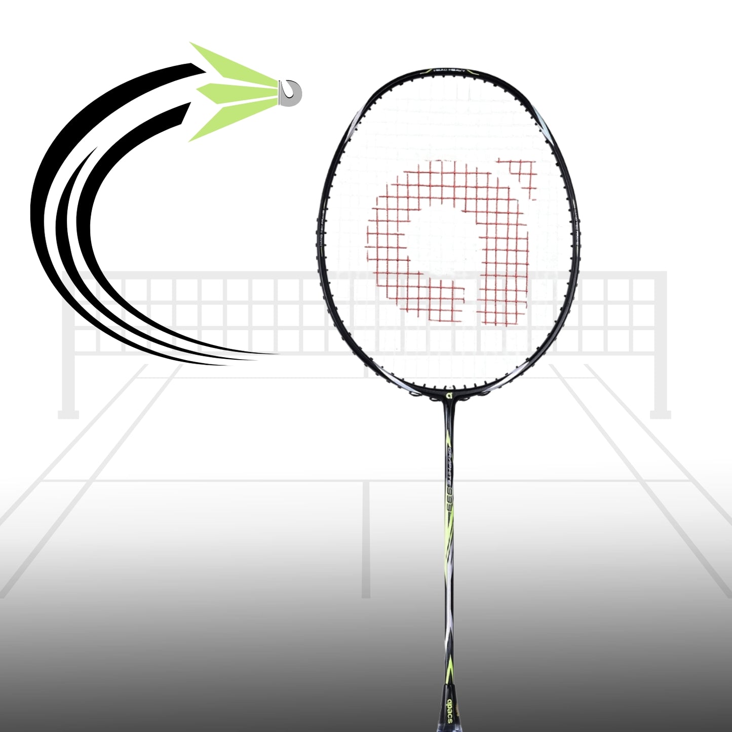 Apacs Graphite 999 Badminton Racket (4U-G2) - Best Price online Prokicksports.com