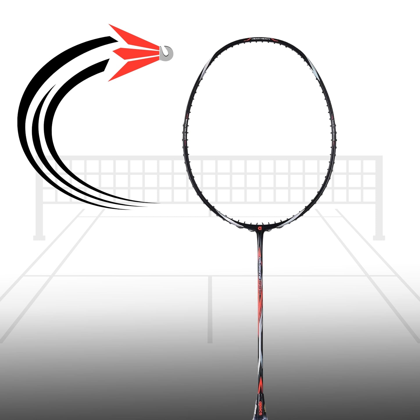 Apacs Graphite 999 Badminton Racket (4U-G2) - Best Price online Prokicksports.com