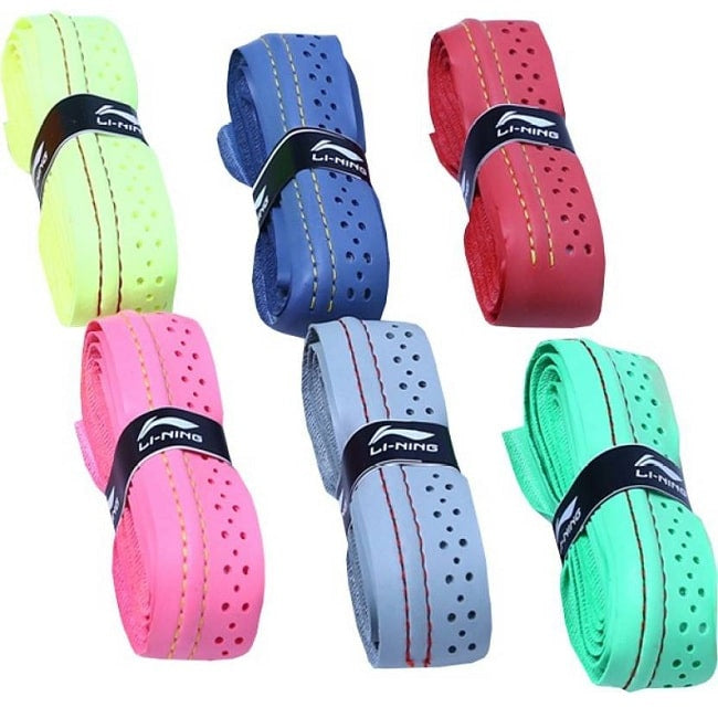 Li-Ning GP32A Badminton Racquet Grip – Pack of 48 | Assorted Colors | Premium Non-Slip, Sweat Absorbing Cushion Grip for Maximum Comfort & Control - Best Price online Prokicksports.com