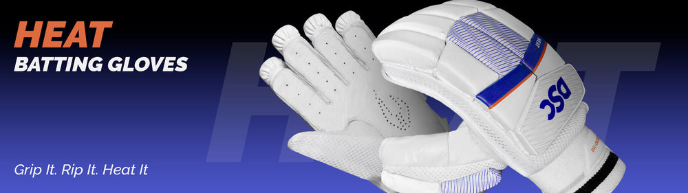 DSC Heat Cricket Batting Gloves RH - image 5