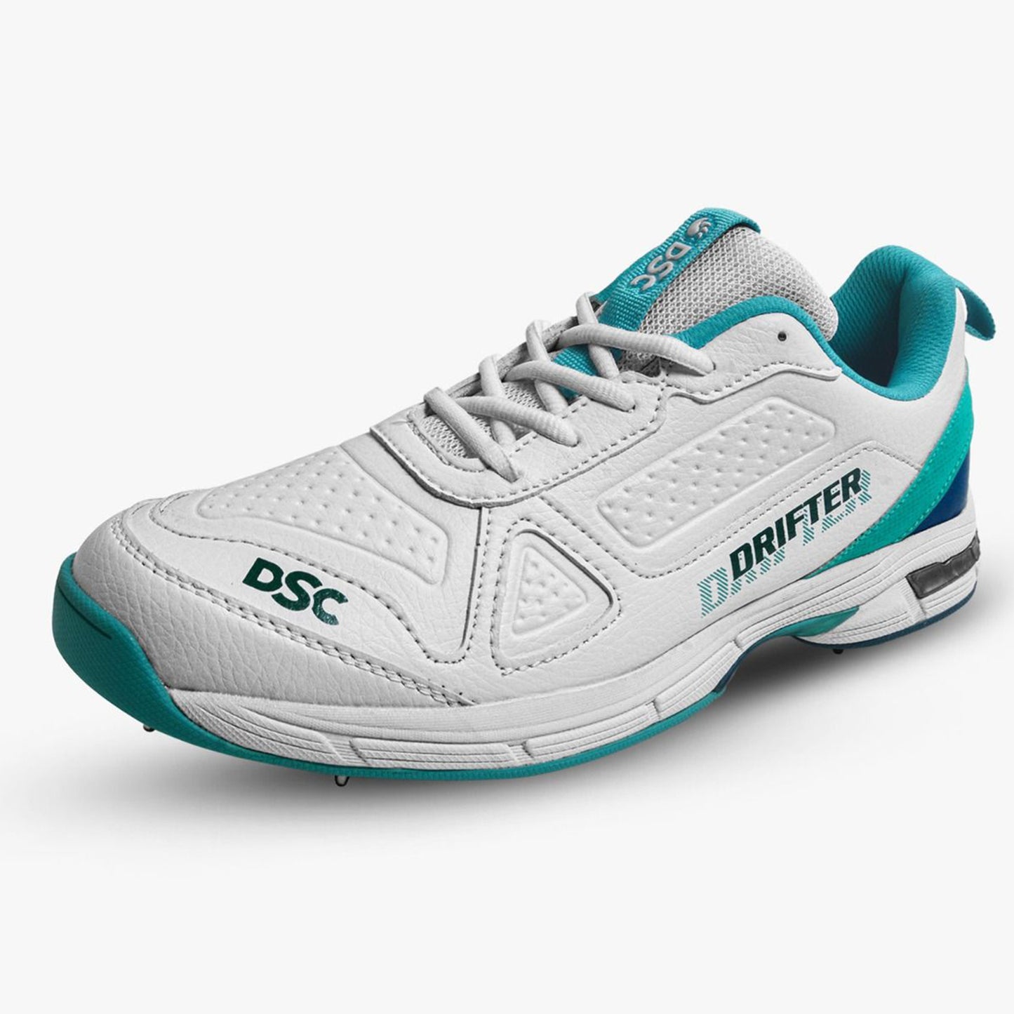 DSC Drifter Metal Spikes Cricket Shoes, Sea Green - Best Price online Prokicksports.com