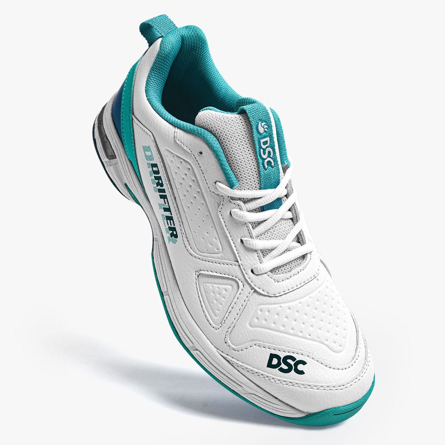 DSC Drifter Metal Spikes Cricket Shoes, Sea Green - Best Price online Prokicksports.com