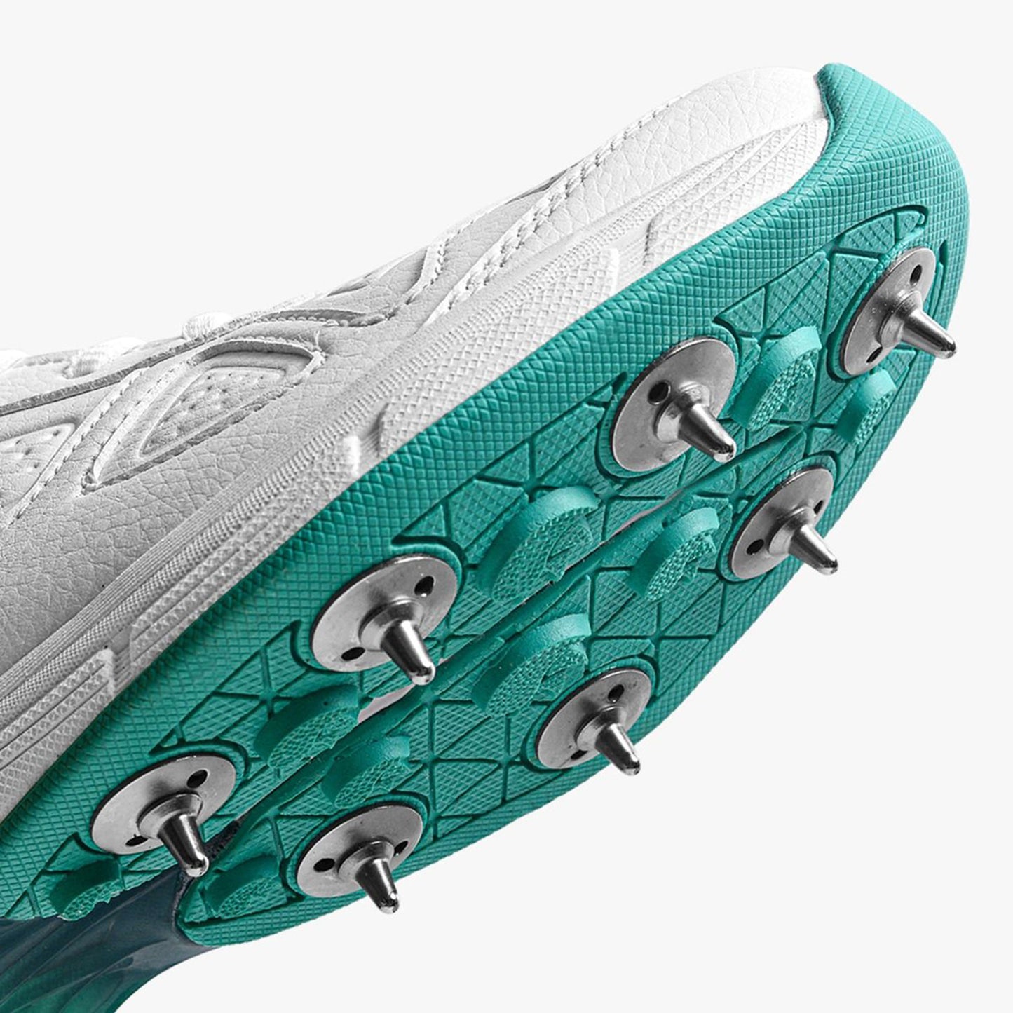 DSC Drifter Metal Spikes Cricket Shoes, Sea Green - Best Price online Prokicksports.com