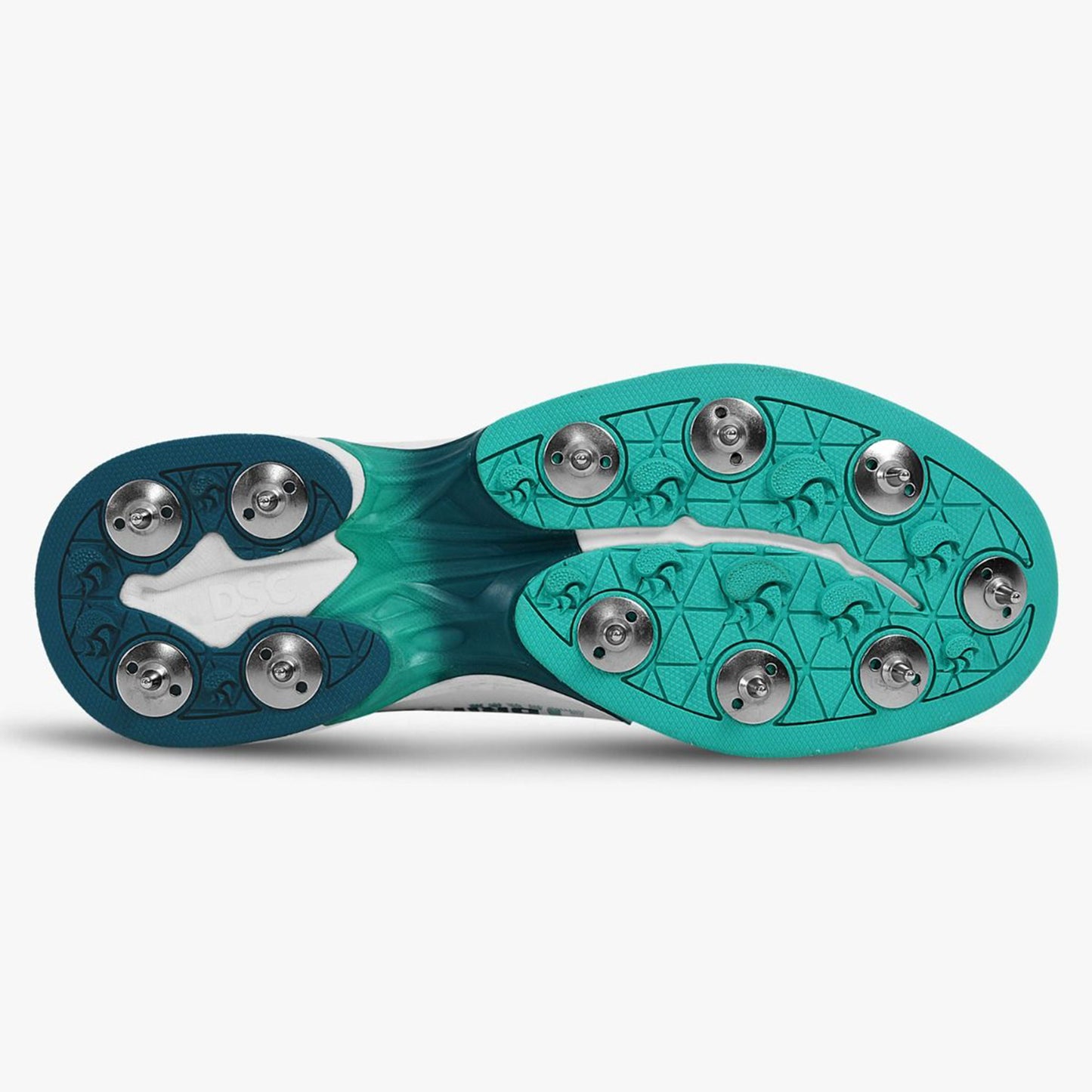 DSC Drifter Metal Spikes Cricket Shoes, Sea Green - Best Price online Prokicksports.com