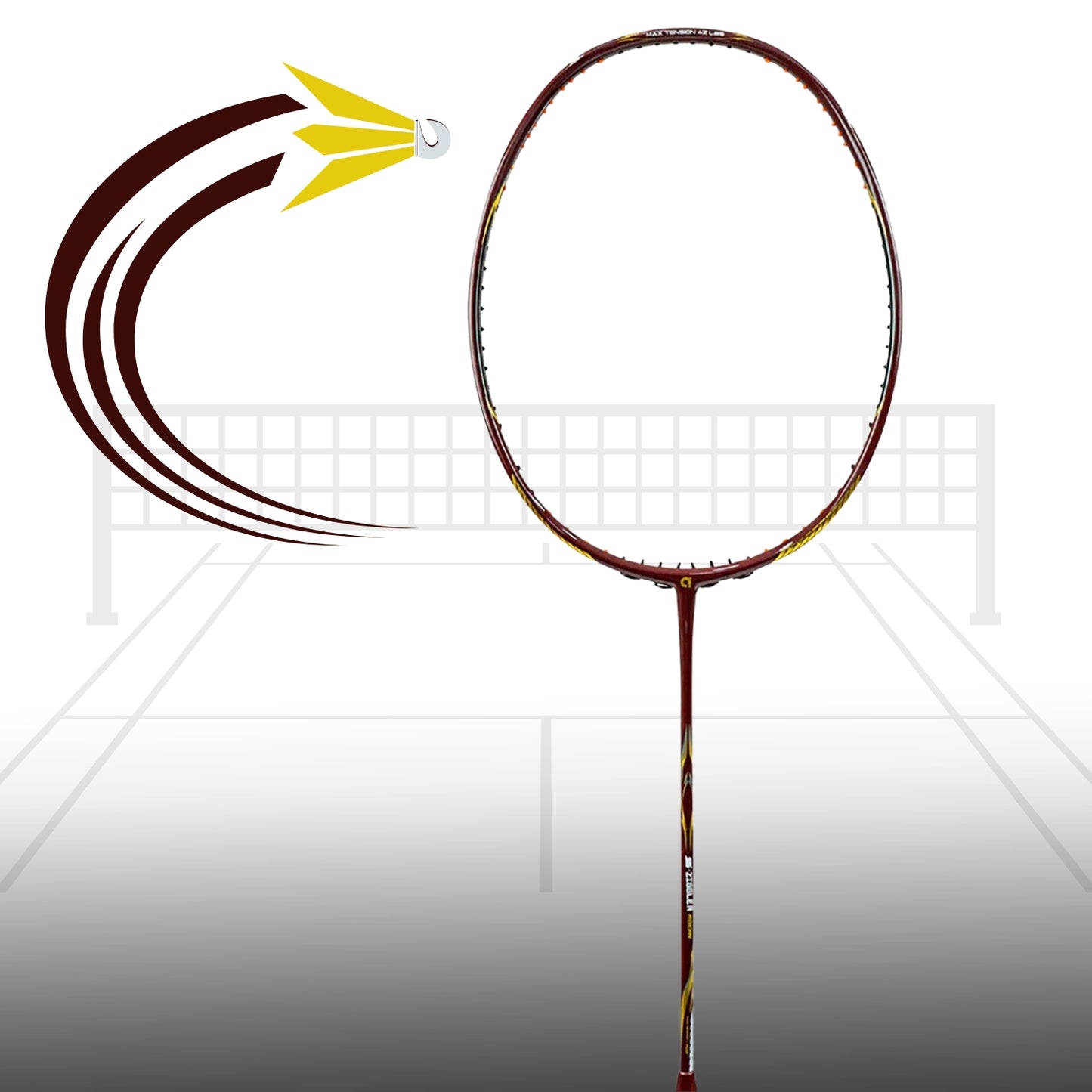 Apacs Z-Ziggler Reborn Badminton Racquet without Cover (4U-G1) - Best Price online Prokicksports.com
