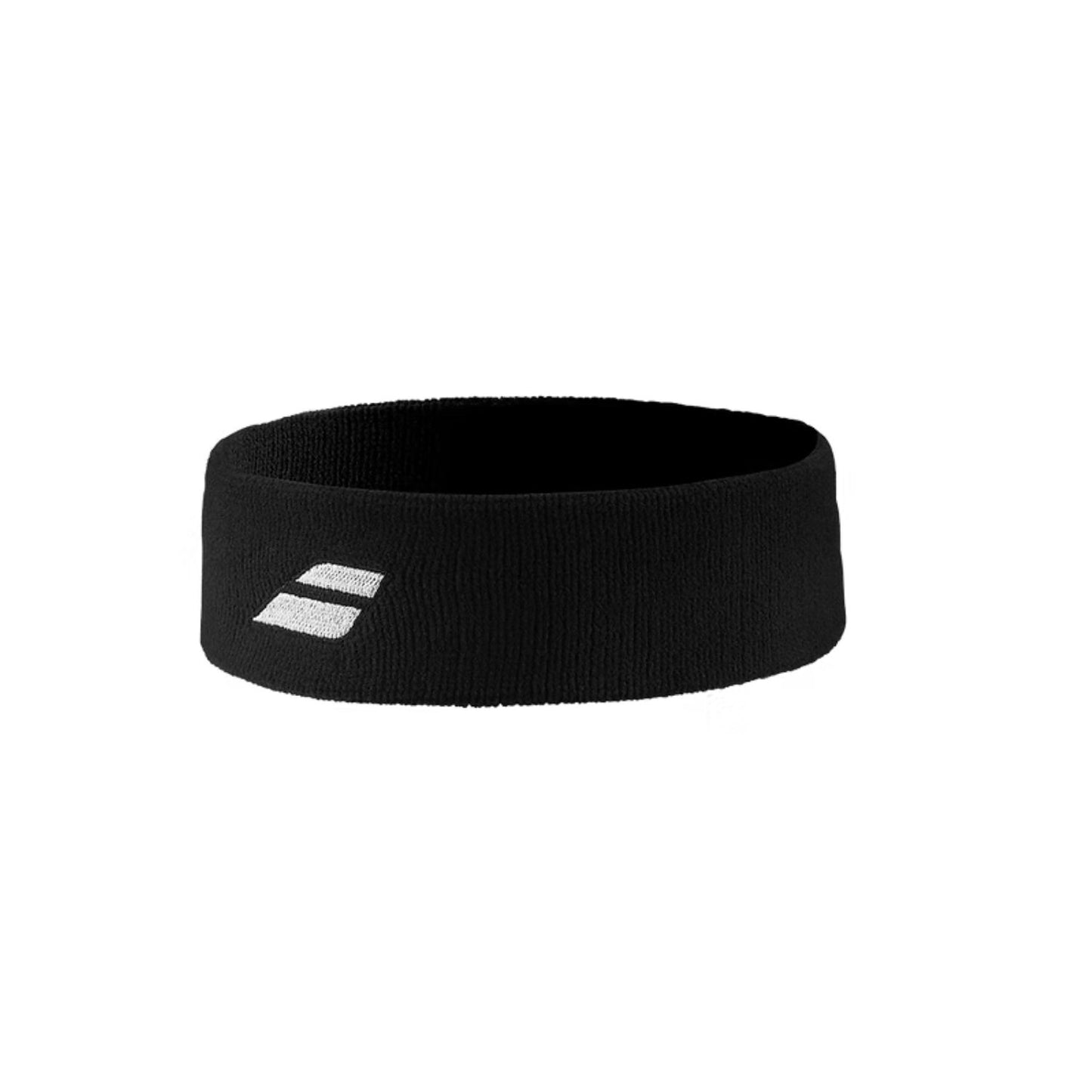 Babolat Logo Headband – Black | Sweat-Absorbing & Comfortable Head Support for Court Sports - Best Price online Prokicksports.com