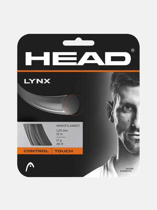 HEAD Lynx Tennis String Set | Co-Polyester Monofilament, Control & Spin | 12 m