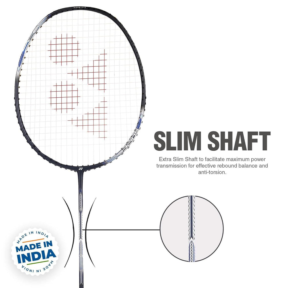 Yonex Astrox Attack 9 Strung Badminton Racquet – Dark Purple | Lightweight, Head-Heavy Racquet for Advanced Players | Power, Speed & Precision on Court - Best Price online Prokicksports.com