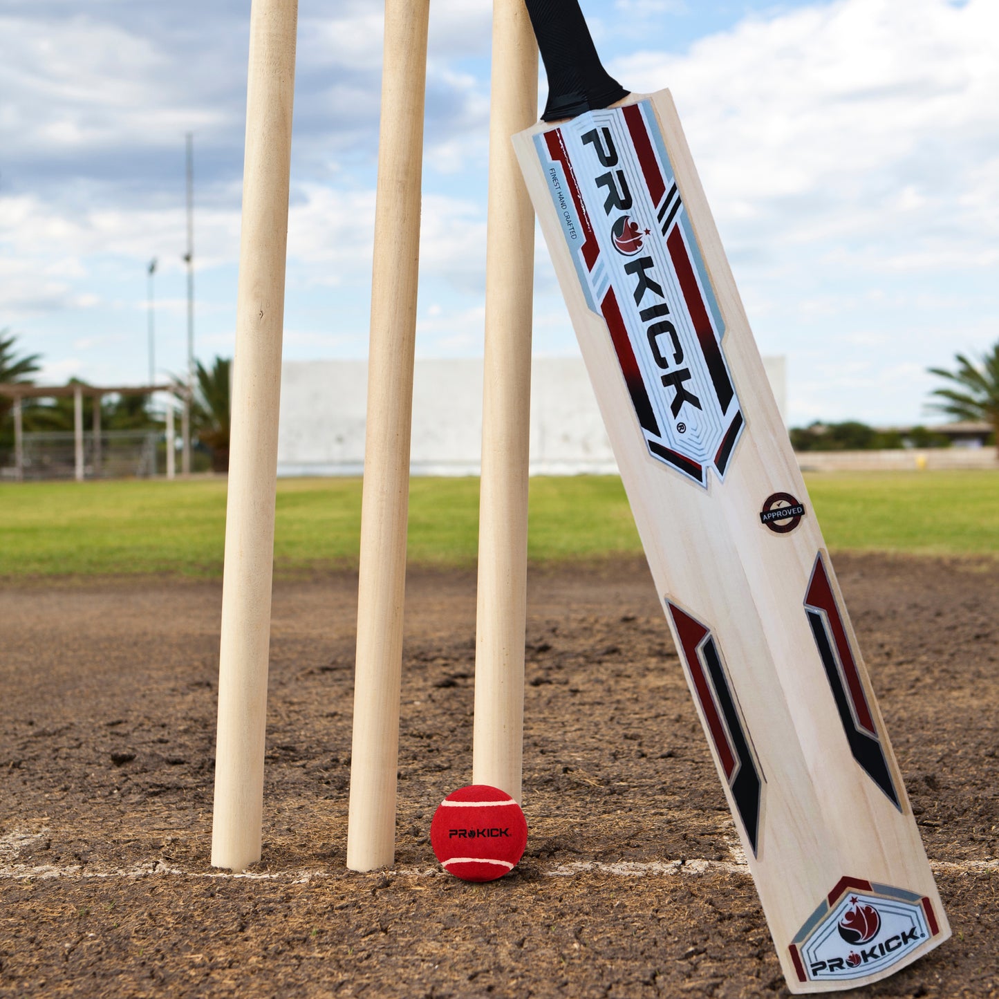 Prokick Magnum Indian Willow Cricket Tennis Ball Bat - Best Price online Prokicksports.com
