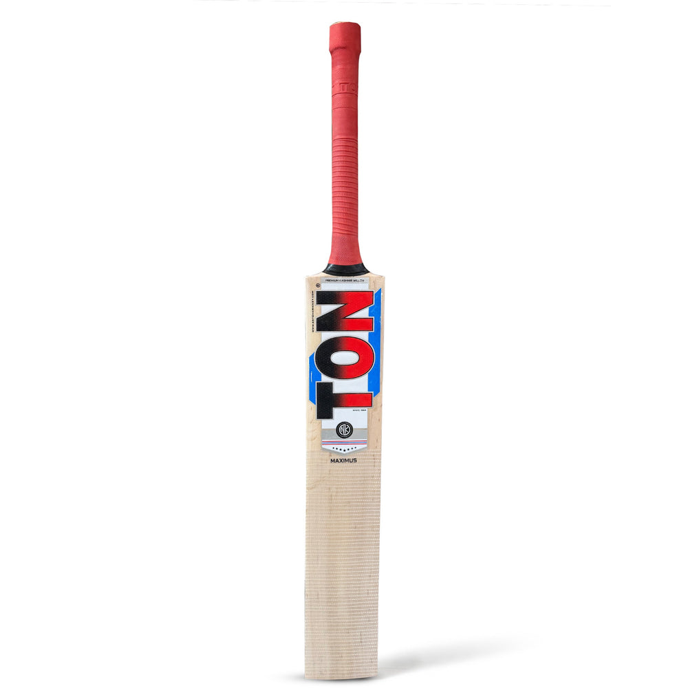 SS TON Maximus Kashmir Willow Cricket Bat | Grade 3 Kashmir Willow Bat with Massive Sweet Spot & Balanced Pickup - Best Price online Prokicksports.com