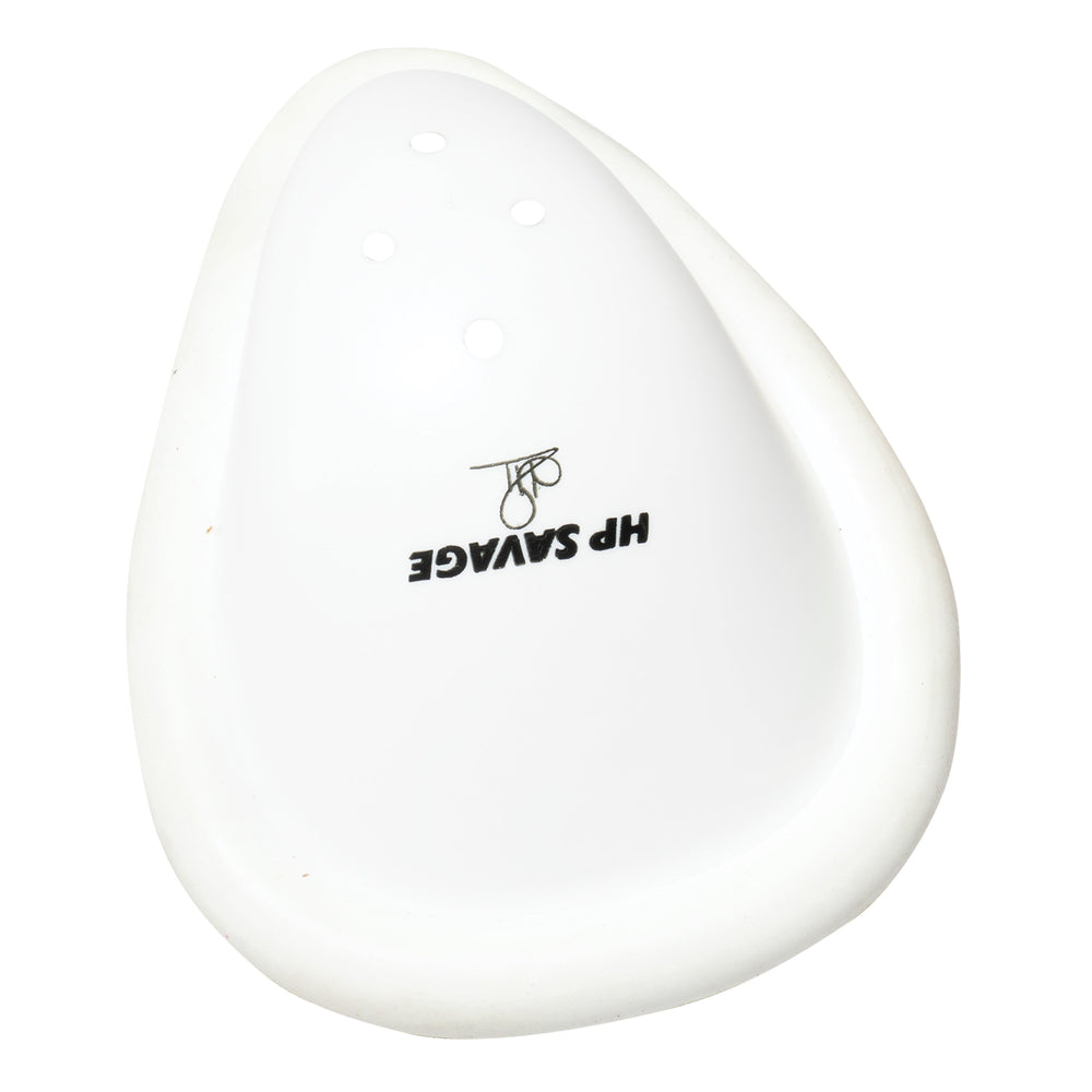 SG HP Savage Abdominal Pad (White, Adult Size) | High-Impact Resistant Cricket Groin Guard - Best Price online Prokicksports.com