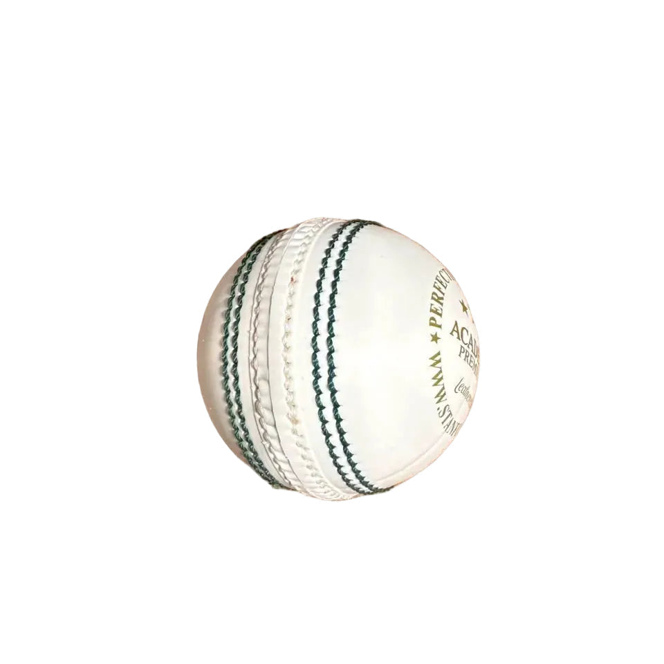 SF Academy Premium Cricket Ball | White Leatherette Match Ball | Pack of 6 - Best Price online Prokicksports.com