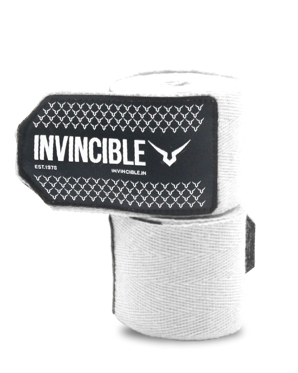 Invincible Classic Cotton Boxing Hand Wrap | Non-Stretch Cotton Hand Wraps with Superior Wrist & Knuckle Support - Best Price online Prokicksports.com