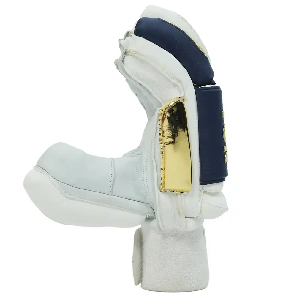 SS TON Blue Label Right Hand Cricket Batting Gloves - Men's