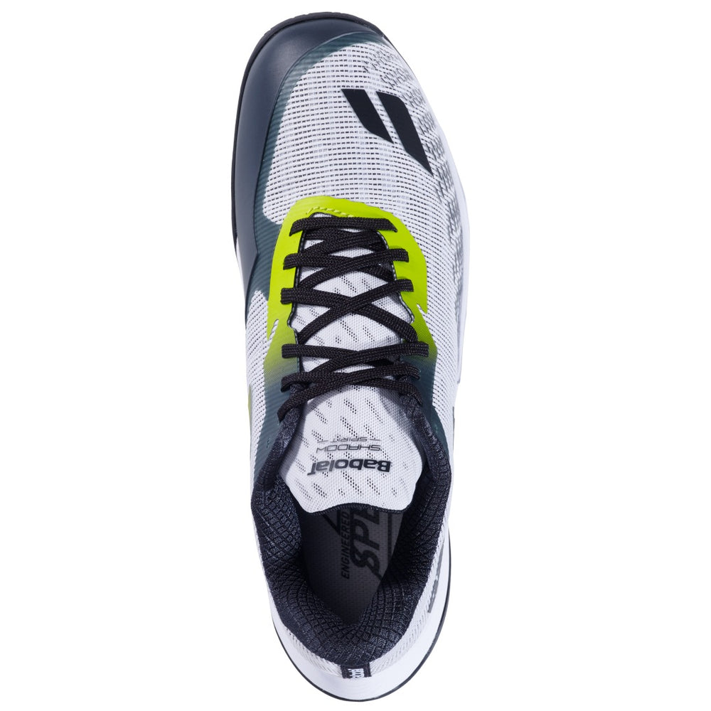 Babolat Shadow Series Men Badminton Shoes – Ultra‑Light Michelin Indoor Shoe with Power Straps & Dual‑Density EVA (Advanced Players)