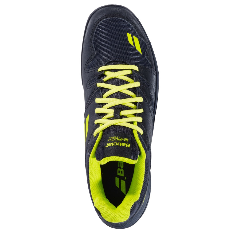 Babolat Shadow Series Men Badminton Shoes – Ultra‑Light Michelin Indoor Shoe with Power Straps & Dual‑Density EVA (Advanced Players)