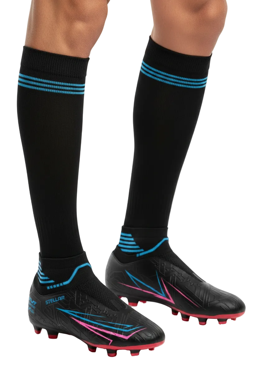 Vector X Stellar Football Shoes | Primeknit Football Studs with 3D Textured TPU Upper, Sock Fit & Durable TPU Sole - Best Price online Prokicksports.com