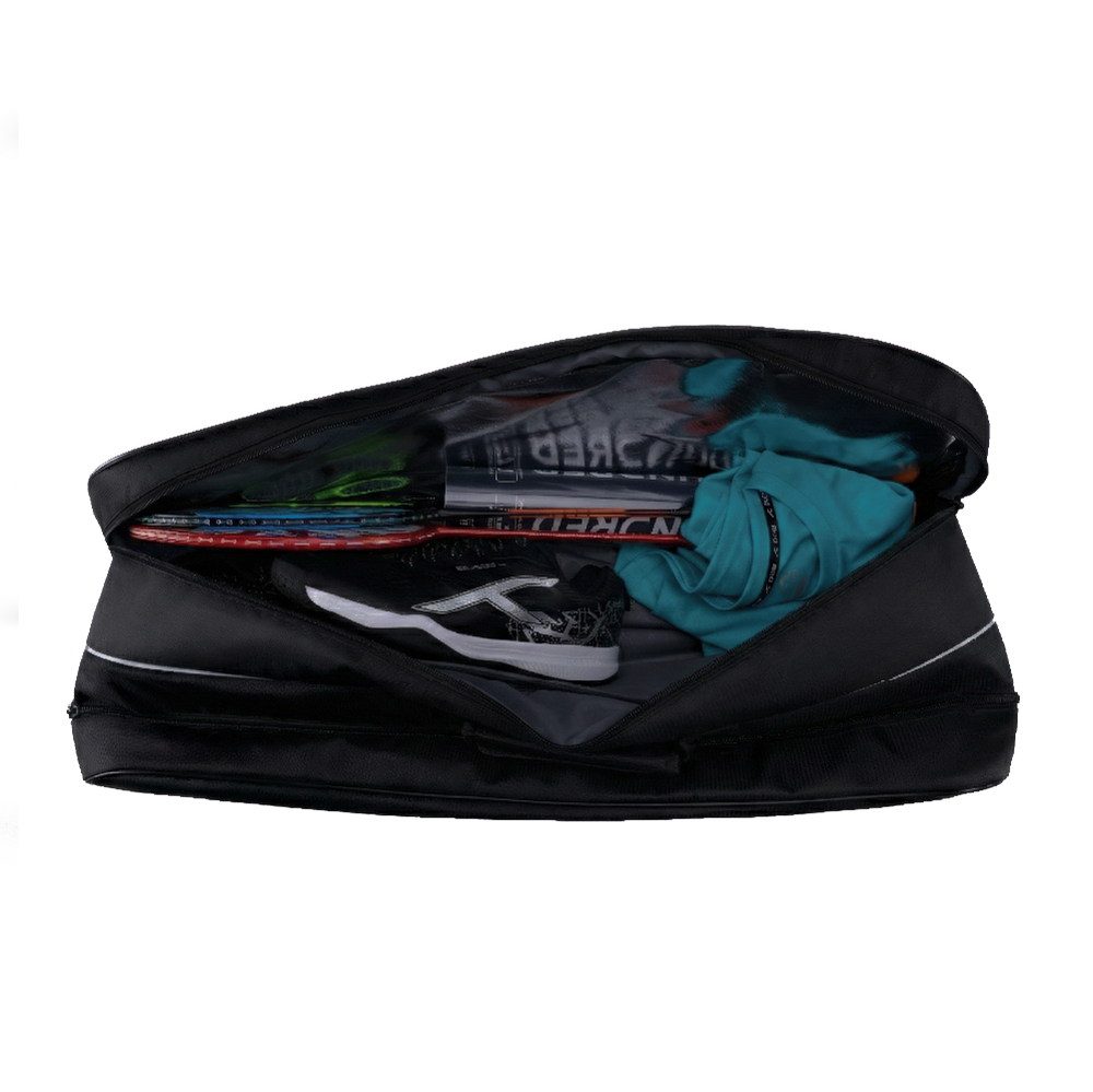 Hundred CosmoGear Max Badminton Kit Bag | Premium Thermal Racquet Bag with Scratch-Resistant Exterior & Spacious Storage - Best Price online Prokicksports.com