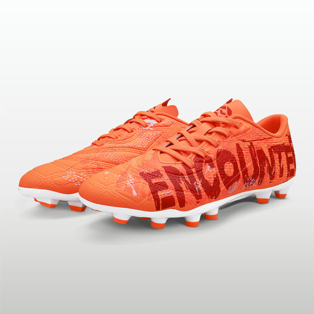 NIVIA Encounter Retro Football Shoes | Multi-Ground Football Studs with TPU Upper, Hybrid Traction & Water-Resistant Design - Best Price online Prokicksports.com