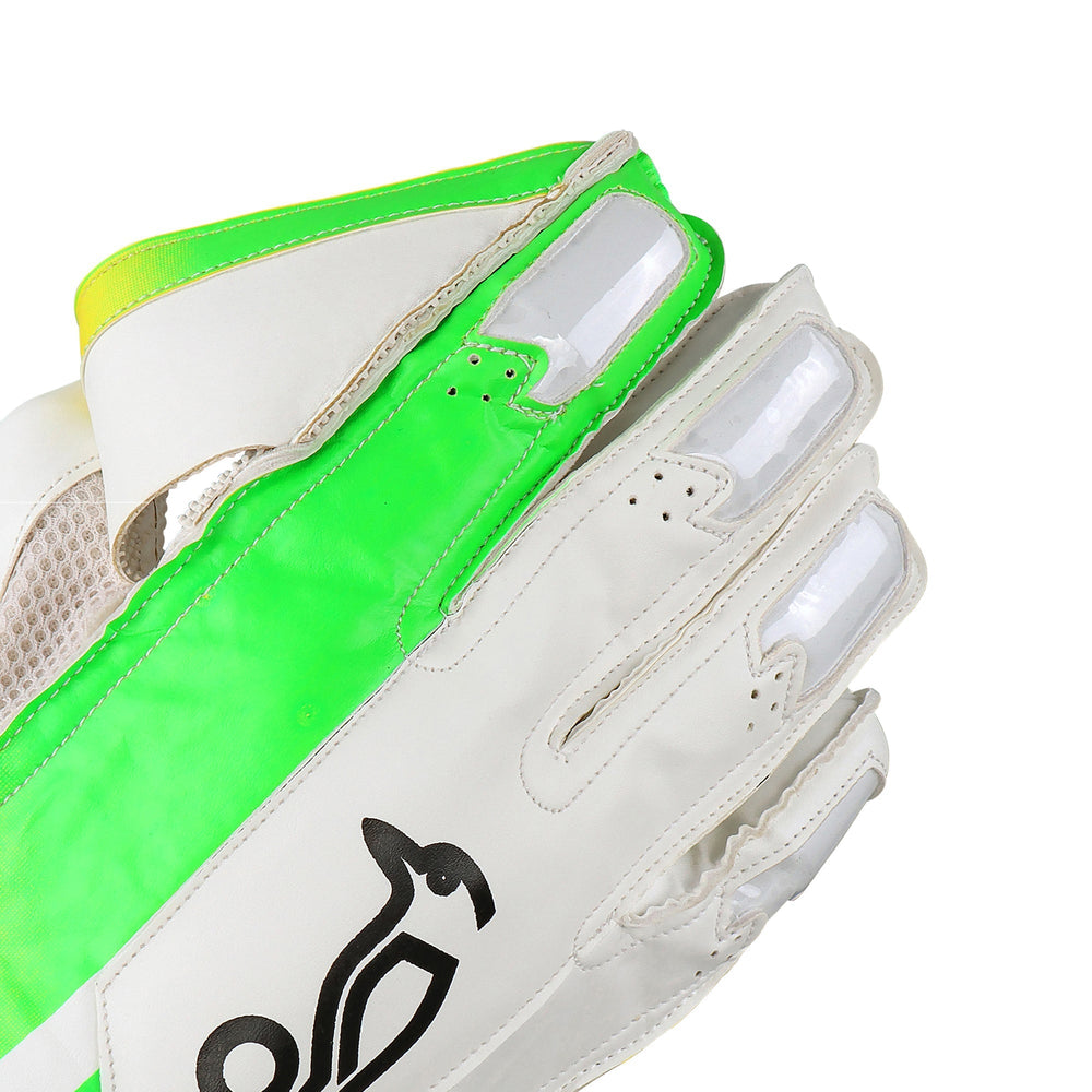 Kookaburra Kahuna Pro 2.0 Wicket Keeping Gloves | Long Cuff Leather Keeping Gloves - Best Price online Prokicksports.com