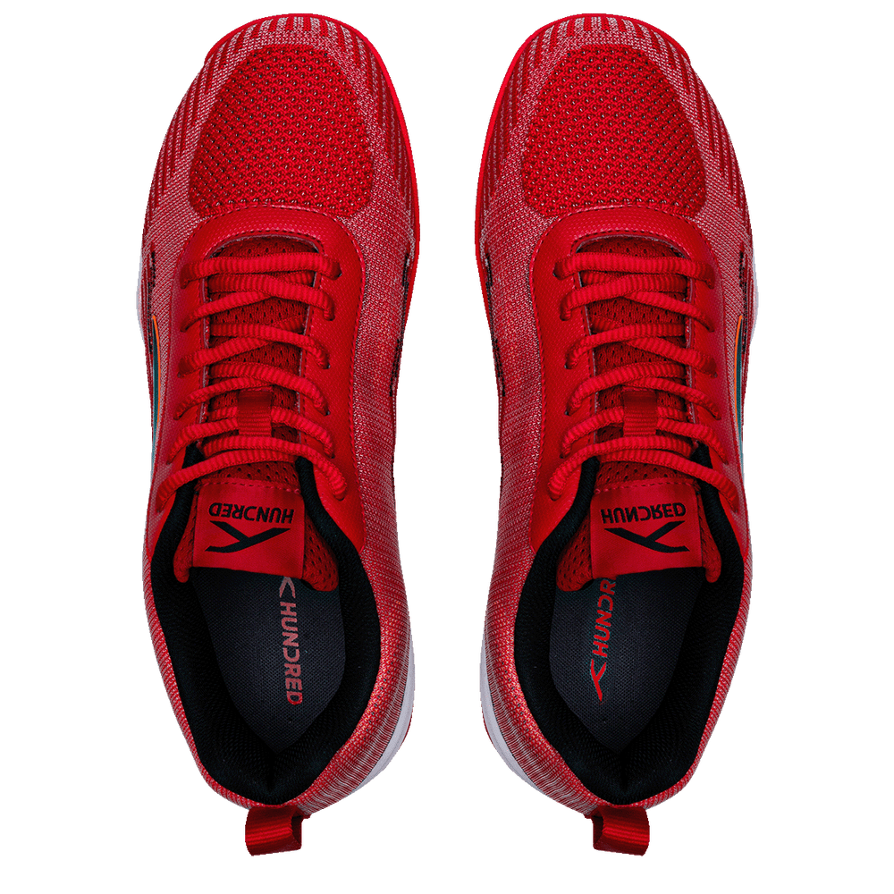 HUNDRED Blade Lite II Badminton Shoes | Flyknit Performance Shoes with X-Cushion Midsole & Active Grip Outsole - Best Price online Prokicksports.com