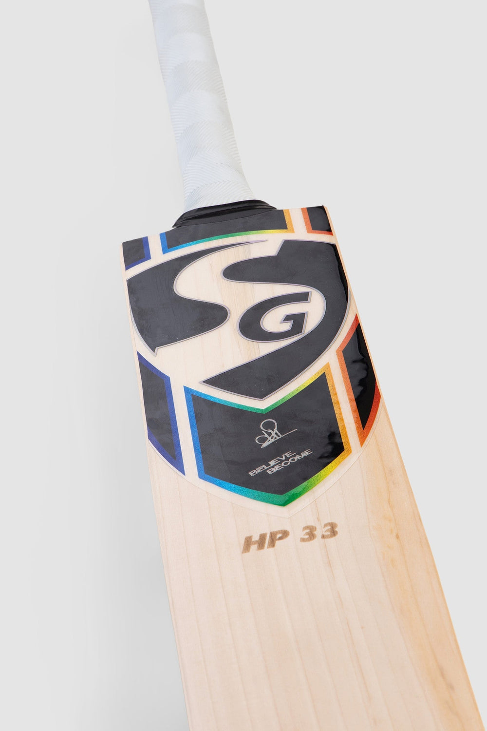 SG HP 33 English Willow Cricket Bat - SH | Y1 Grade Willow with Harrow Size, Thick Edges & Lightweight Power