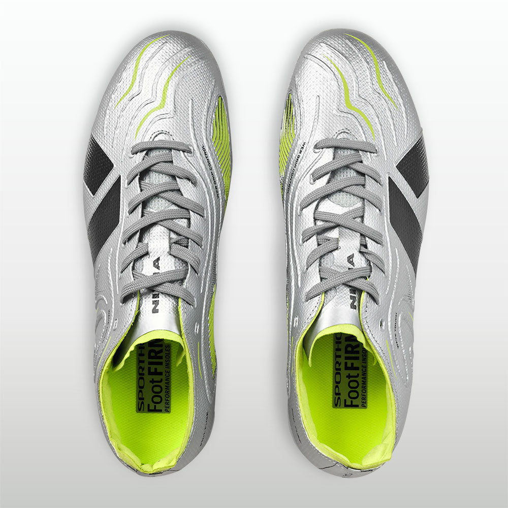 NIVIA Ashtang 3.0 Football Shoes | Firm Ground Football Studs with TPU Fusion Upper, INDIFOOT Fit & Superior Ball Control - Best Price online Prokicksports.com