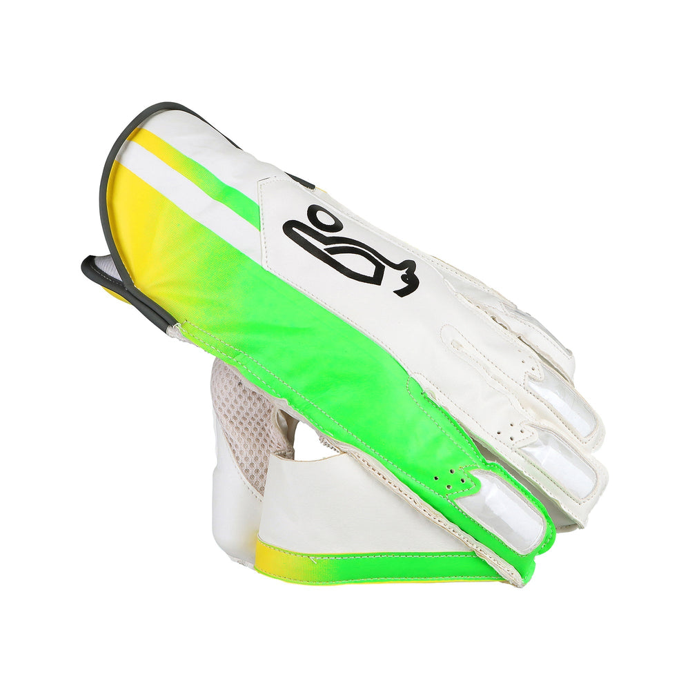 Kookaburra Kahuna Pro 2.0 Wicket Keeping Gloves | Long Cuff Leather Keeping Gloves - Best Price online Prokicksports.com