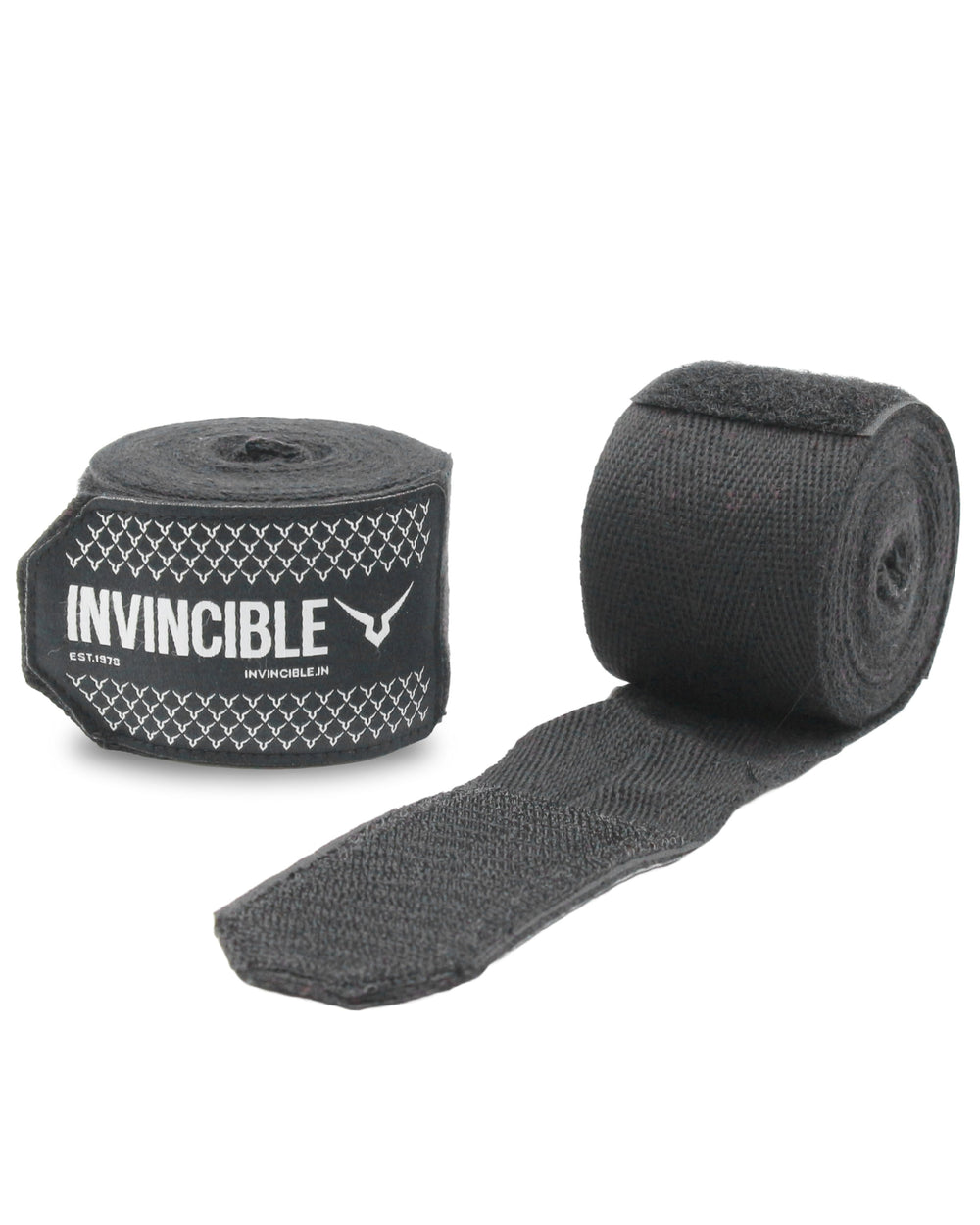 Invincible Classic Cotton Boxing Hand Wrap | Non-Stretch Cotton Hand Wraps with Superior Wrist & Knuckle Support - Best Price online Prokicksports.com