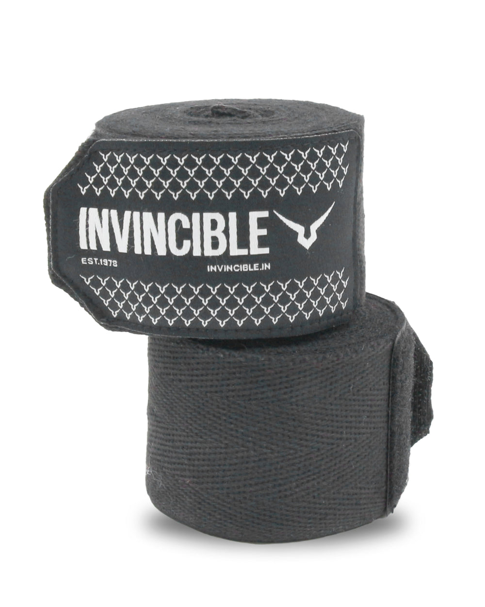 Invincible Classic Cotton Boxing Hand Wrap | Non-Stretch Cotton Hand Wraps with Superior Wrist & Knuckle Support - Best Price online Prokicksports.com