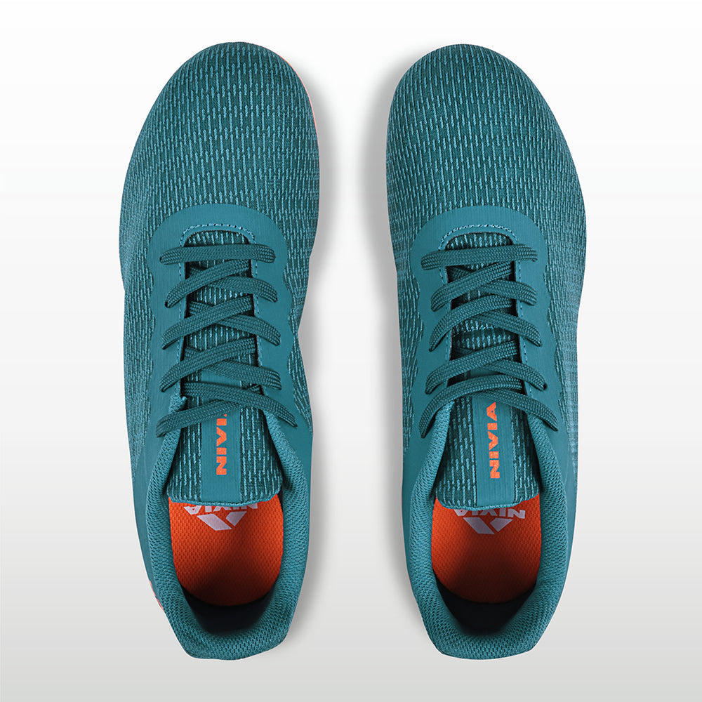 NIVIA Stride 3.0 Running Spikes | Lightweight Track & Field Shoes with 8 Removable Spikes & TPU Soleplate