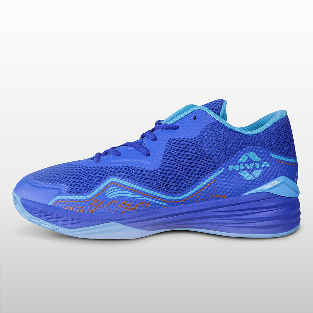 NIVIA Warrior 2.0 Basketball Shoes | Lightweight Basketball Shoes with Duofoam Midsole, PU Upper & Multi-Directional Grip - Best Price online Prokicksports.com