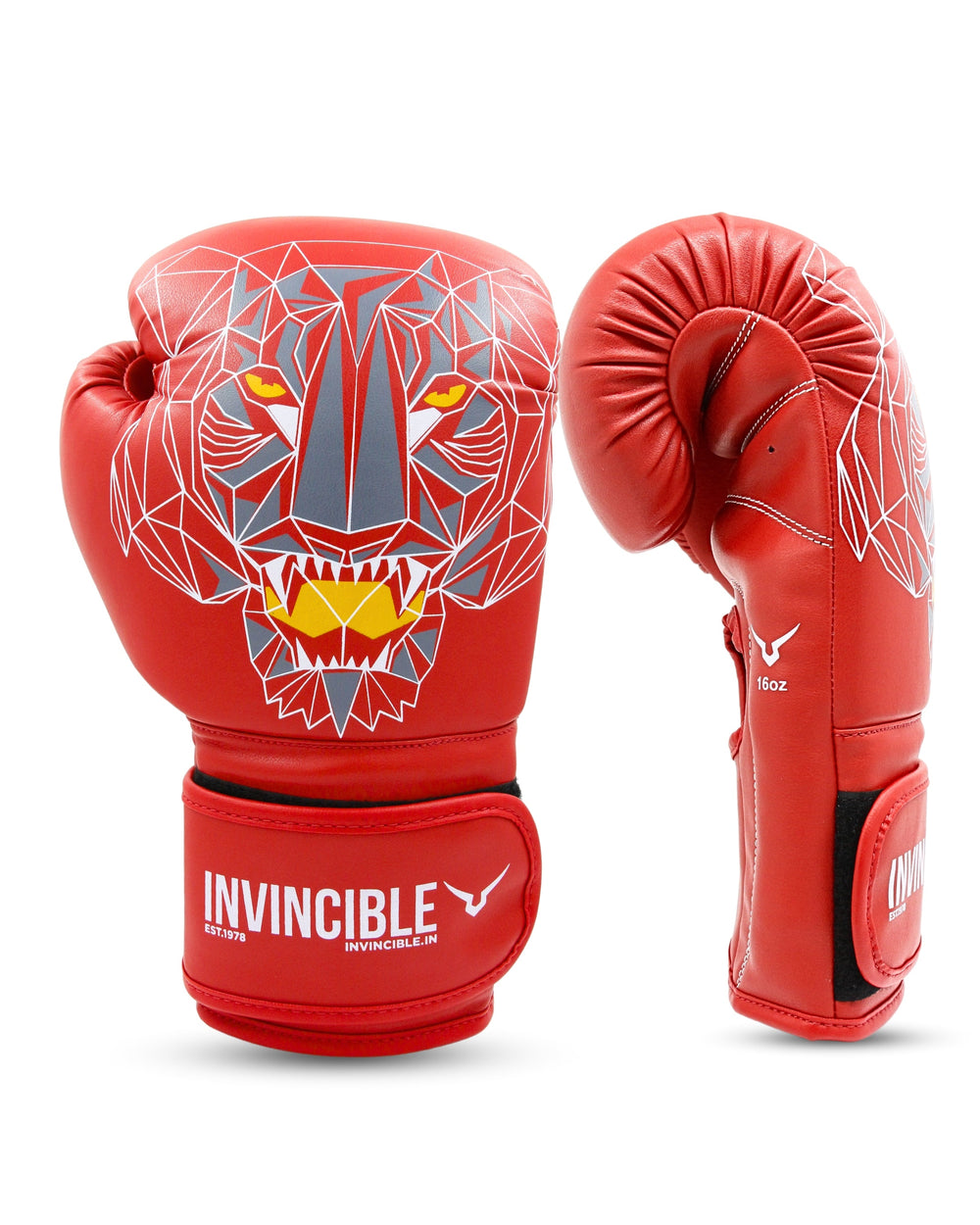 Invincible Limited Edition Combat Boxing Gloves | Animal Series Training Gloves with Multi-Layer Shock Absorbing Foam - Best Price online Prokicksports.com