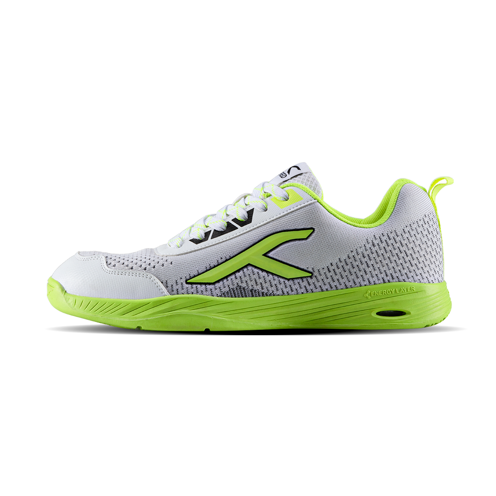 HUNDRED Court Flyer Badminton Shoes | Lightweight Club-Level Shoes with Energy Layer Cushioning & Active Grip Outsole - Best Price online Prokicksports.com