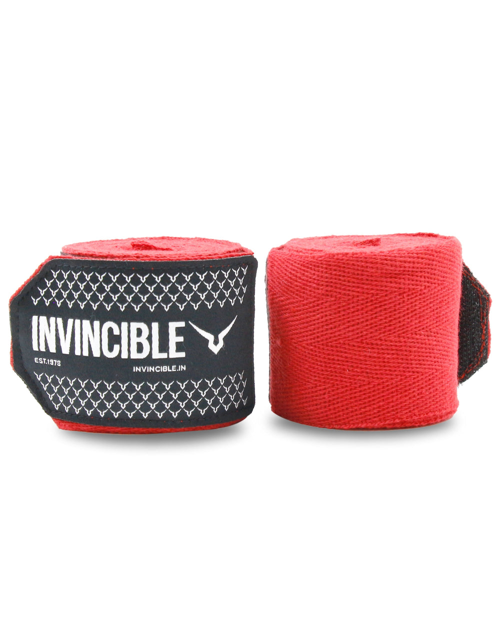 Invincible Classic Cotton Boxing Hand Wrap | Non-Stretch Cotton Hand Wraps with Superior Wrist & Knuckle Support - Best Price online Prokicksports.com
