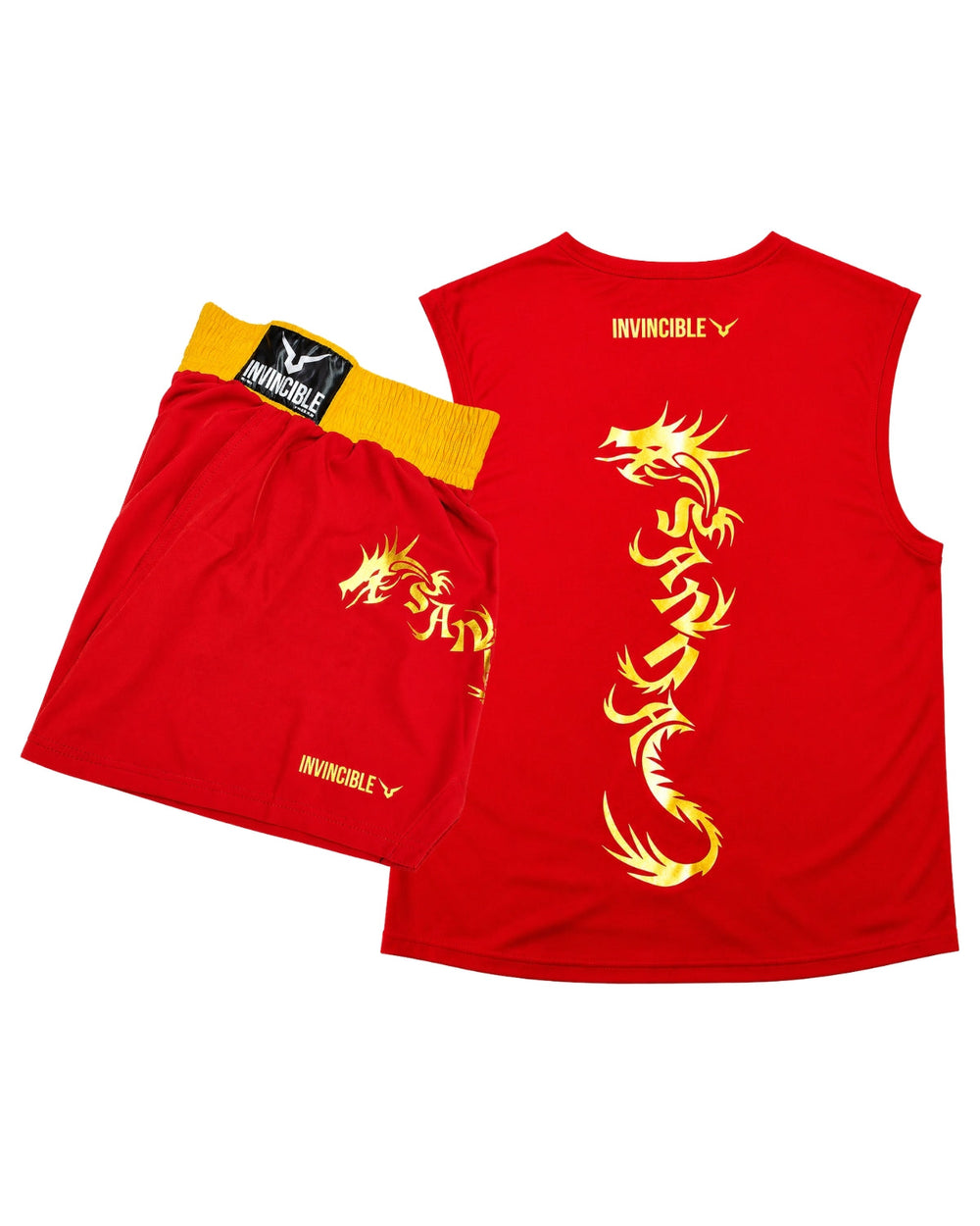 Invincible Men's Feather Weight Stretch Wushu Kit | Polyester-Spandex Moisture-Wicking Martial Arts Training Set
